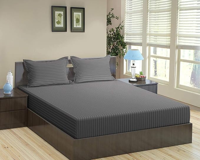 Export quality cotton sheets, industrial wash bedsheets wholesale view 5