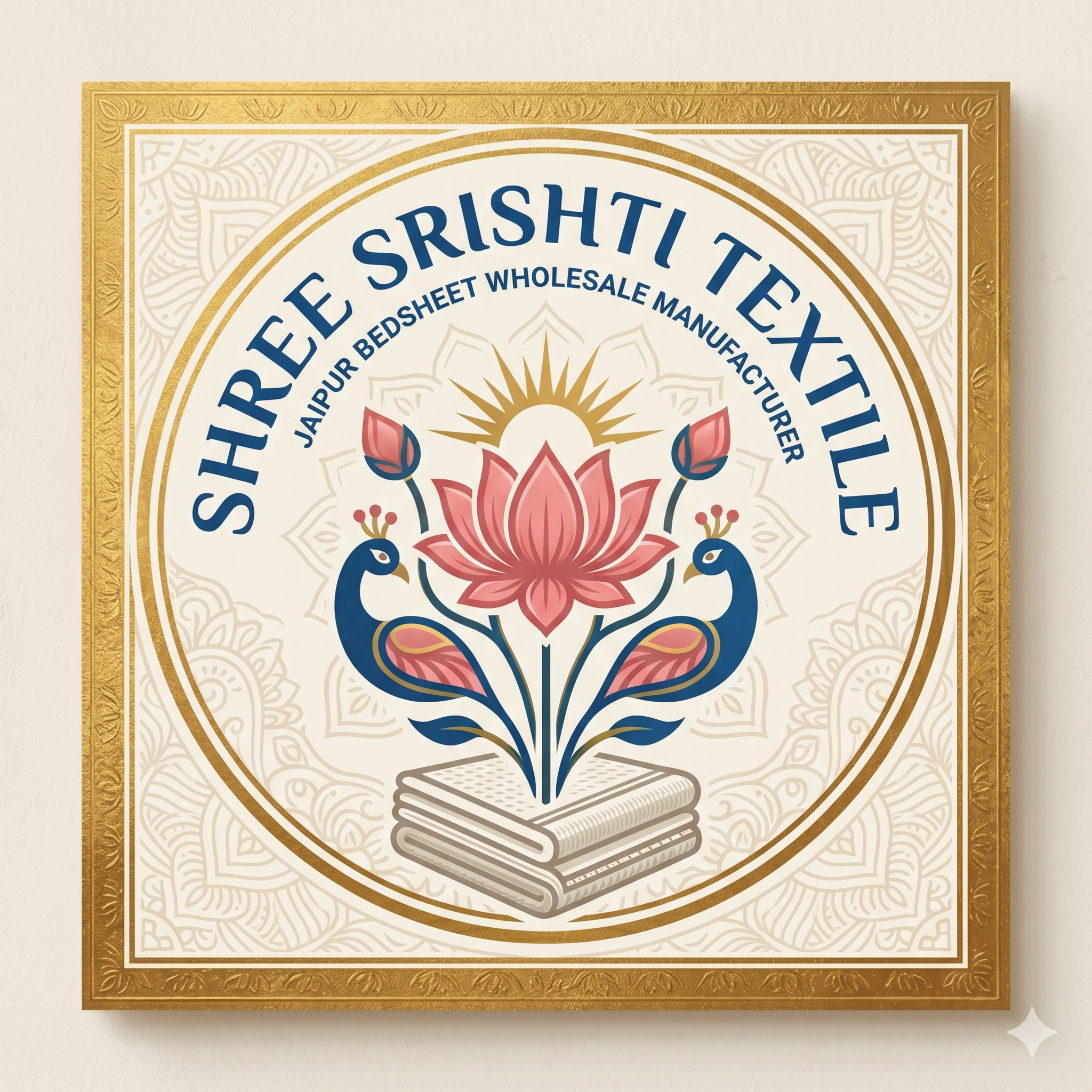 Jaipur Bedsheet Wholesale — Shree Srishti Textile