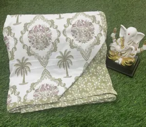 Printed Jaipuri quilt stock for winter retail