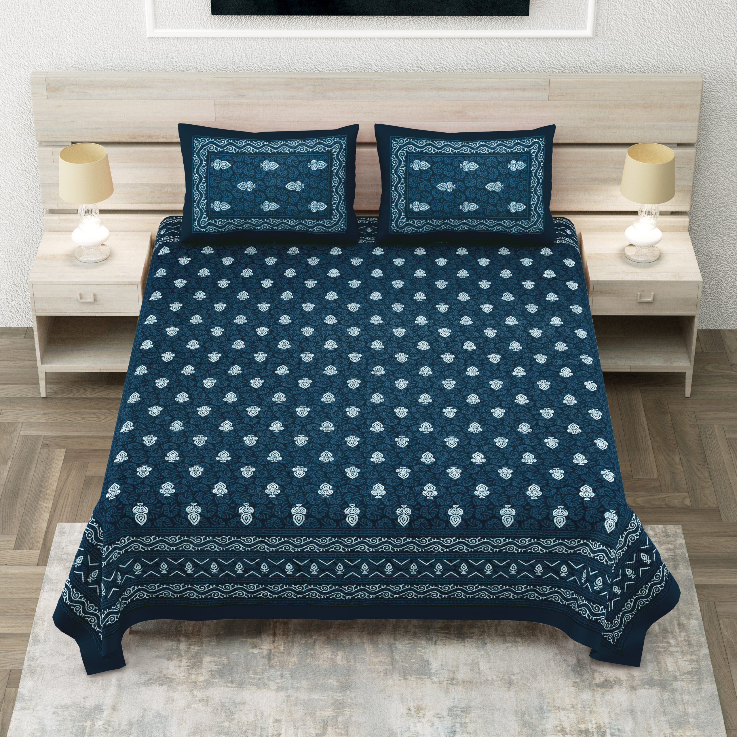 Dabu bedsheet view 4