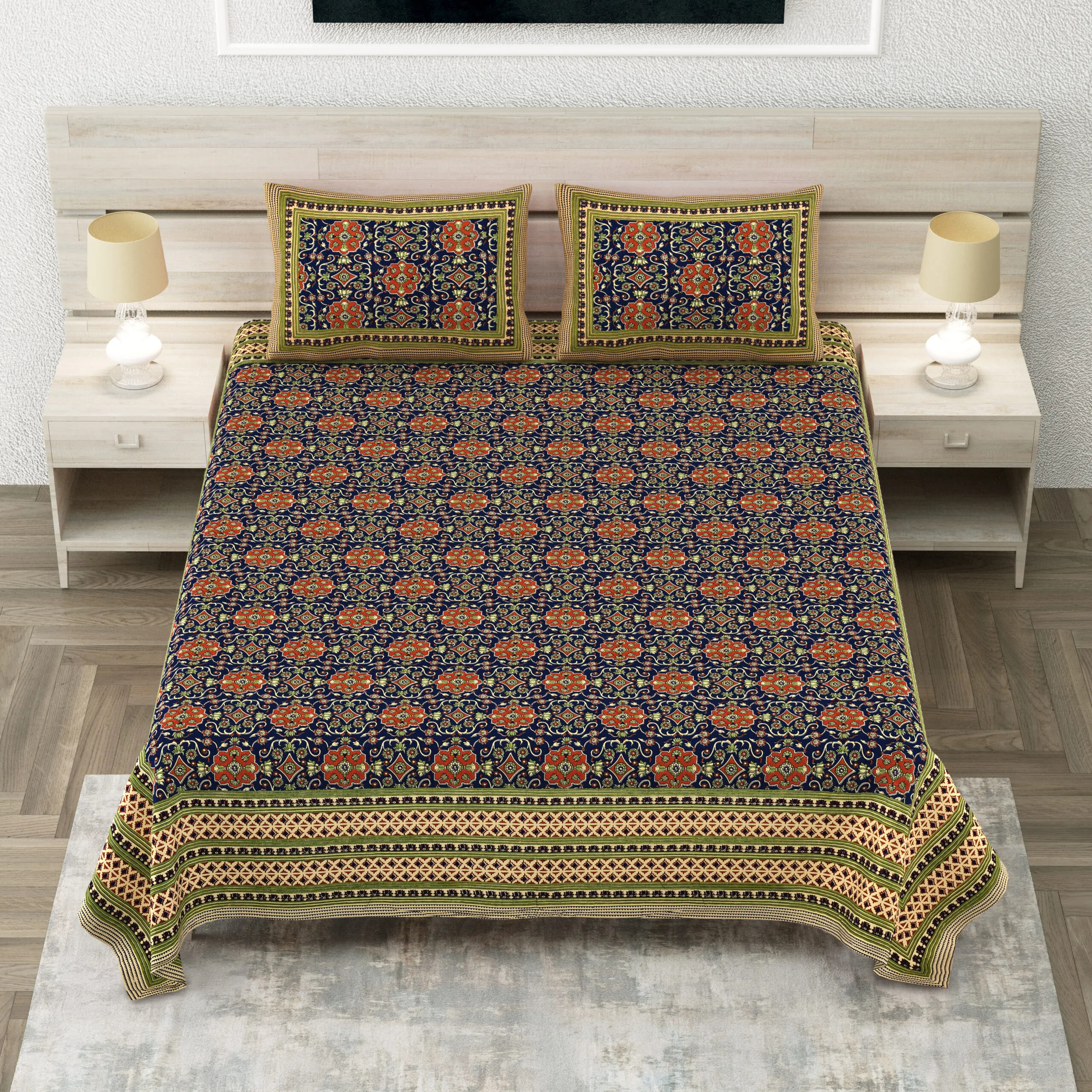 Double dohar wholesale, Sanganer Jaipur factory