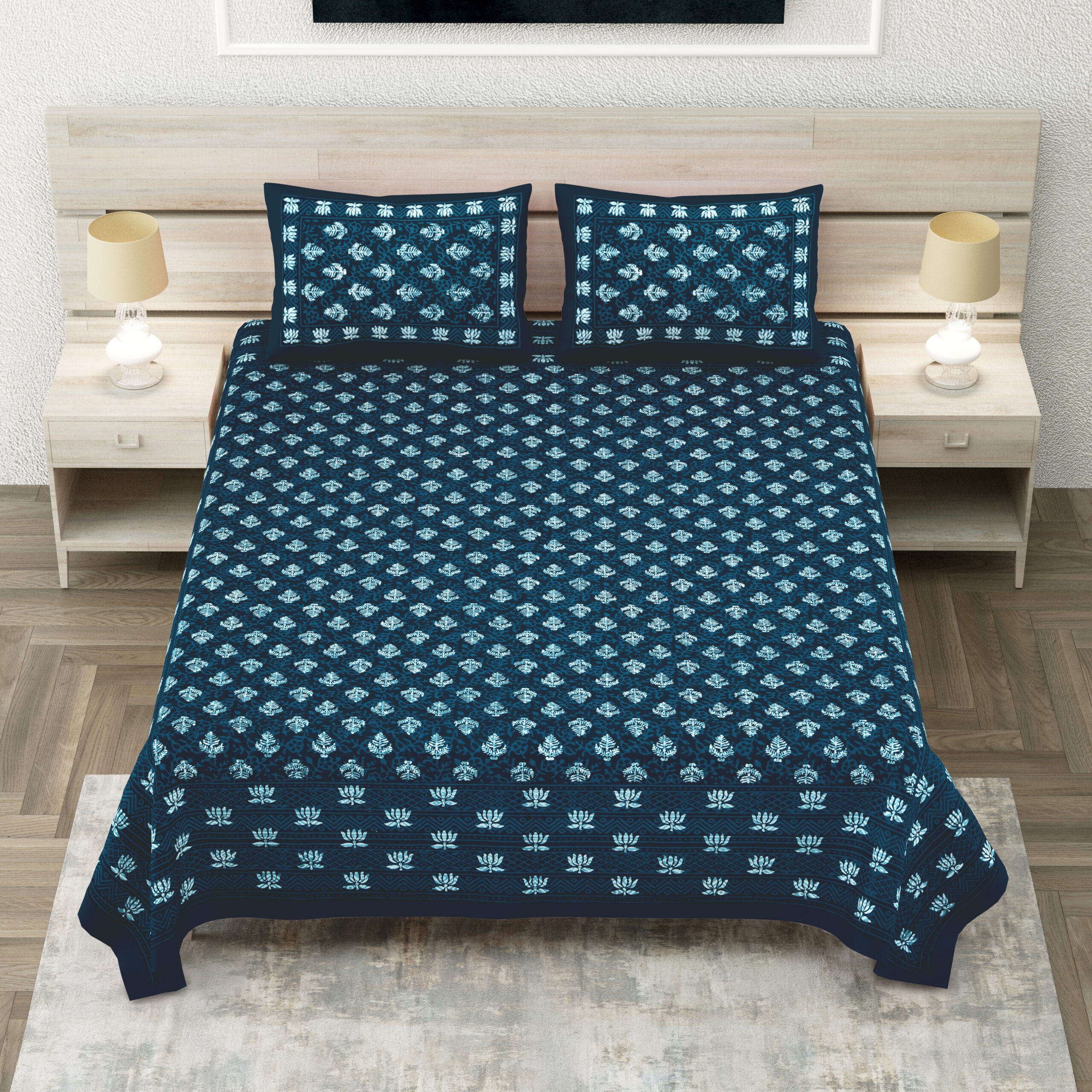 Dabu bedsheet view 5