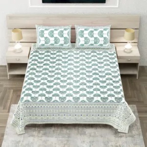 Aqua jaal king size bedsheet 108x108 wholesale Jaipur – Aqua Floral Jaal king size bedsheet 108x108 wholesale Jaipur – Sheesh Mahal collection